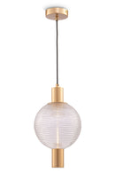 Lampada pendente Pendant in Metallo Rueca Ottone