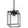 Lampe à suspension d'extérieur E27 en aluminium Sovil noir