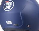 Casco Jet per Scooter Visiera Sagomata CGM Deejay 107DJ1 Blu Opaco