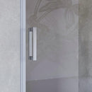 Porta Parete Doccia 1 Anta Battente in Cristallo Trasparente 8mm H195 Bonussi Isabel Varie Misure