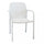 Fauteuil Azore 56x59x82 h cm en osier blanc