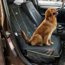 Telo Coprisedile Anteriore per Auto per Animali Domestici Nero 106x52 cm 