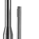 Doccia da Giardino 228x18x17,5 cm con Soffione Lavapiedi e Doccetta Sined Stintino Inox