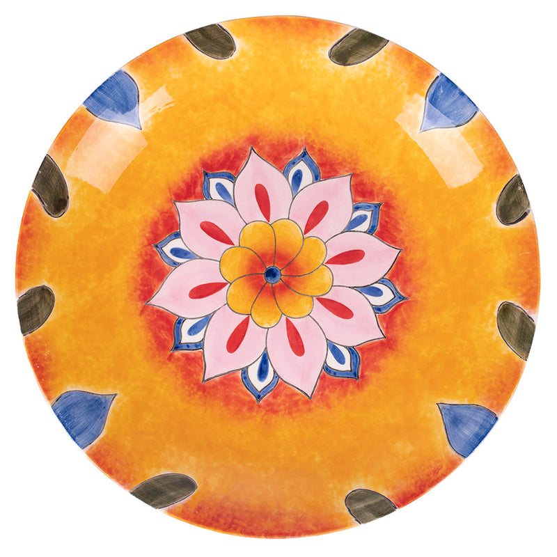 Piatto da Portata Ø38,5x6 cm  in Ceramica VdE Tivoli 1996 Infinito  