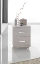 Mobile Cassettiera 2 Cassetti Soft Close in Legno in Melaminico 40x52x57cm TFT Giava Pino Bianco