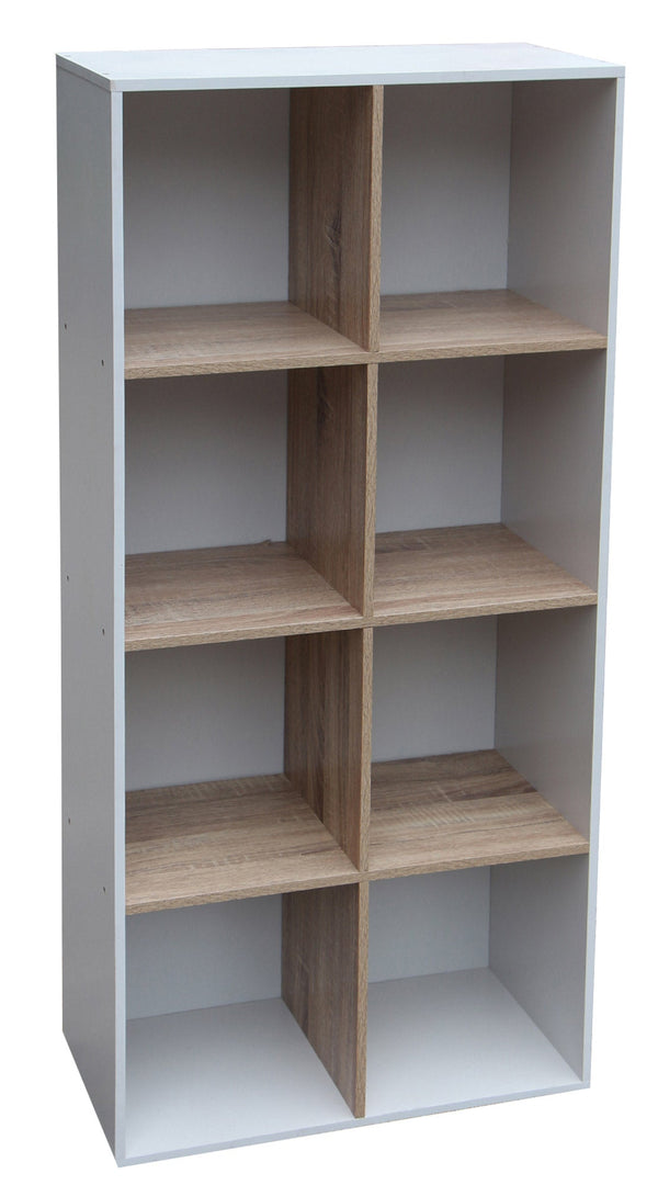 Bibliothèque avec 8 étagères 60x30x120 cm en PB Sonoma prezzo