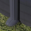 Piscina Ovale Fuori Terra 610x375xh132 cm in Acciaio e PVC Gre Granada