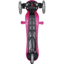 Monopattino a 3 Ruote a LED 3 Altezze Max 50Kg Globber PRIMO Fantasy Lights Up Fiori Rosa