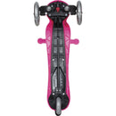 Monopattino a 3 Ruote a LED 3 Altezze Max 50Kg Globber PRIMO Fantasy Lights Up Fiori Grandi Rosa