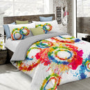 Copripiumino Matrimoniale Stampa sul Sacco e Federe Kio607