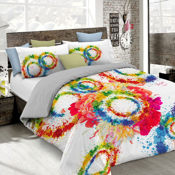 online Housse de couette double avec impression sur le sac et taies d'oreiller Kio607