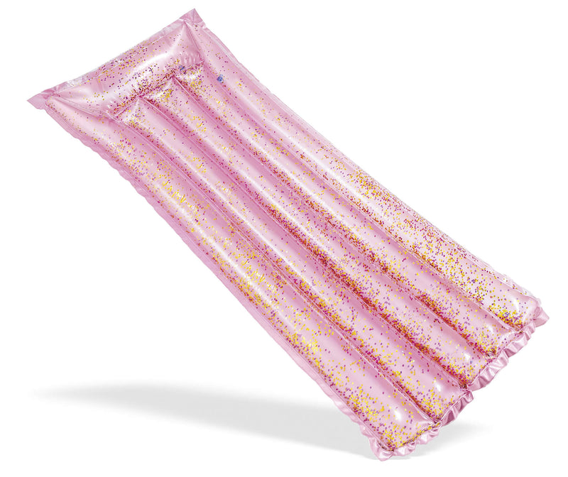 Materassino Gonfiabile Rosa Glitter 170x53 cm Intex 58720EU/EP