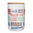 Set 4 Barattoli Ø10,5x16 cm 870 ml in Ceramica VdE Tivoli 1996 Signs