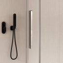 Box Doccia Angolare 1 Anta Scorrevole in Cristallo Trasparente 8mm H195 Bonussi Elise 3.0 Varie Misure