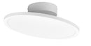 Plafoniera da Interno a LED in Metallo Bianco Opaco