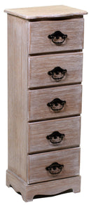 Cassettiera in Legno 5 Cassetti Stoccarda