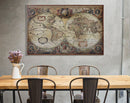 Pannello da Muro World 80x3,5x120,5 cm MDF Multicolor