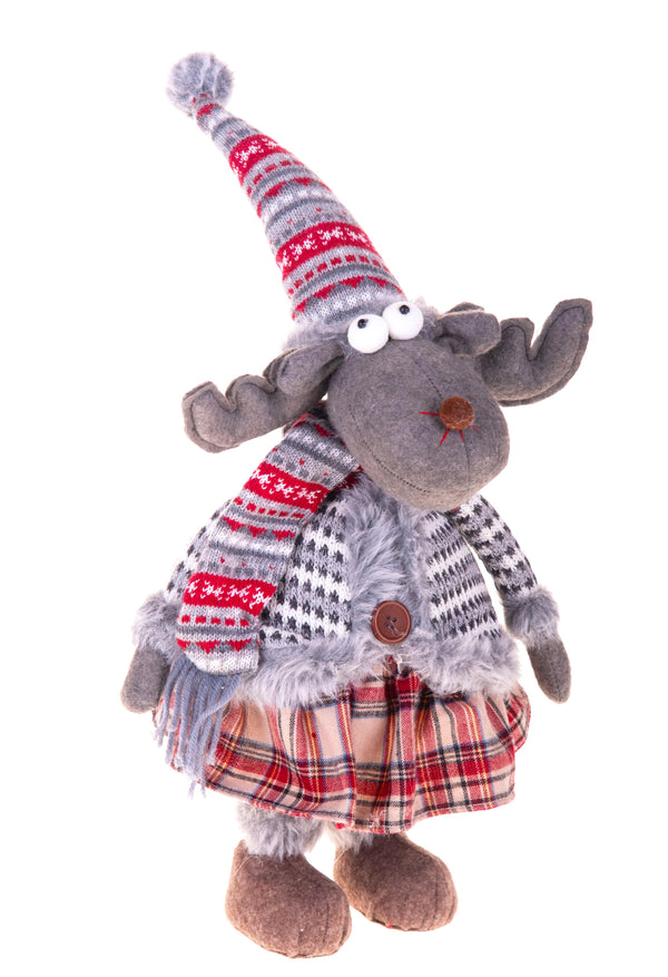 Marionnette Orignal Sur Ressort H52 cm Multicolore online