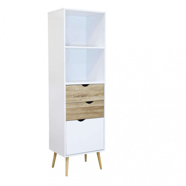 sconto Armoire Sheldon 50x39x171 h cm en bois blanc