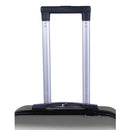 Trolley Cabina Rigido Bagaglio a Mano 33.5x22x55 cm con Maniglia Telescopica Grigio