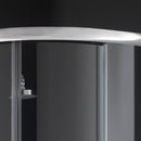 Box Doccia Semicircolare 2 Ante Scorrevoli In Cristallo Trasparente 6mm Fosterberg Aarhus Varie Misure