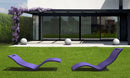 Lettino Chaise Longue da Esterno Giardino Seduta a Terra Arkema Serendipity Ruby