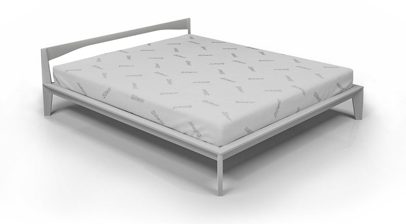 Coprimaterasso in Poliestere Silver Bianco Varie Misure