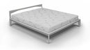 Coprimaterasso in Poliestere Silver Bianco Varie Misure