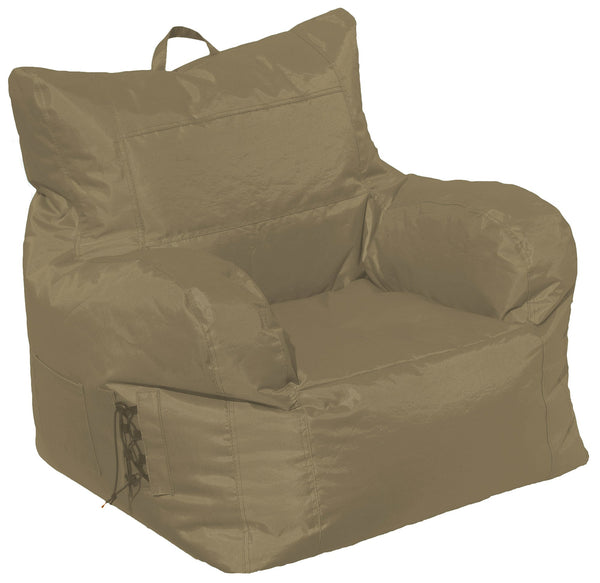 Pouf Fauteuil en Polyester Avalli Oxford Sable sconto