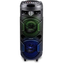 Altoparlante Cassa Speaker Bluetooth con Effetti Luce LED Portatile USB Aux MP3 Dunlop