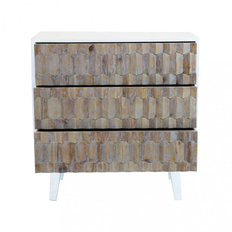 Mobile Alwyn 88x45x89 h cm in Legno Bianco