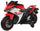 Kidfun Fast R3 Moto Electrique Enfant 12V Rouge