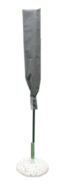 Custodia Fodera per Ombrellone da Giardino 140x30 cm in Mytex Impermeabile Taupe