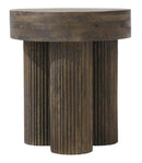 Tavolino Ø45x50h cm Dacca Brown