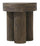 Table basse Ø45x50h cm Dacca Marron