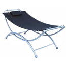 Amaca da Giardino in Ferro e Textilene Vorghini Hamm Nera