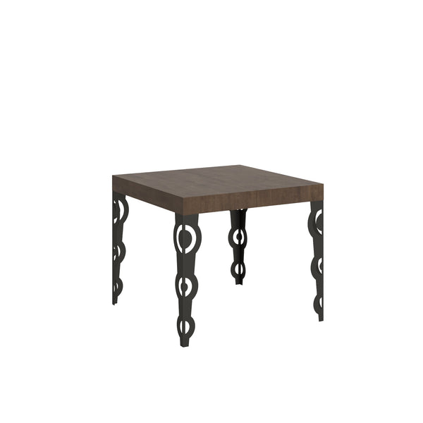 acquista Tavolo Allungabile 90-246x90x77 cm Karamay Noce