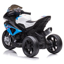 Moto Elettrica per Bambini 12V con Licenza BMW HP4 Sport 3R Blu