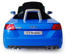 Macchina Elettrica per Bambini 12V con Licenza Audi TT S Roadster Blu