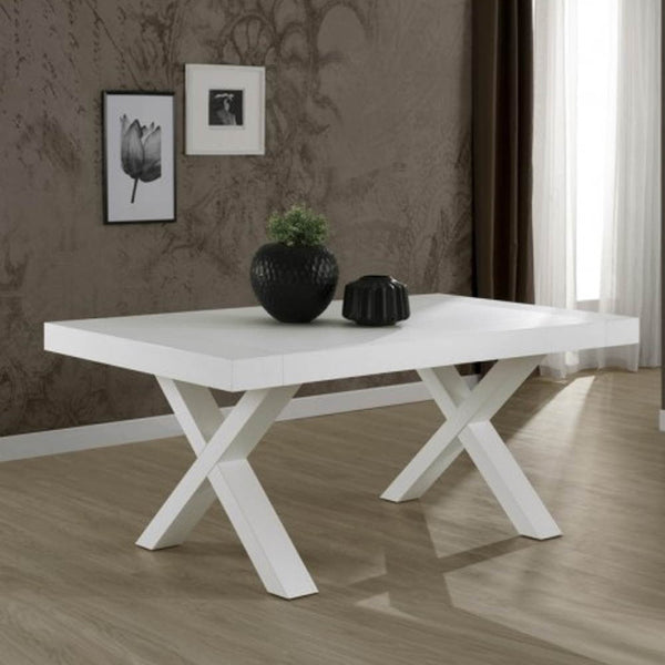online Tavolo allungabile 160/260x90x75 cm Gondar bianco larice