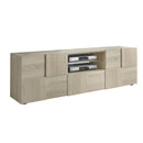 Mobile Porta TV 2 Ante 180x42x57 cm in Legno TFT Chequers Rovere Samoa