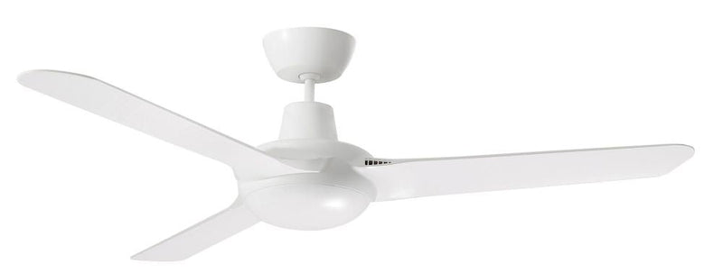 Ventilatore da Soffitto 3 Pale in Abs Ø125 cm 3 Velocità Martec Cruise Bianco