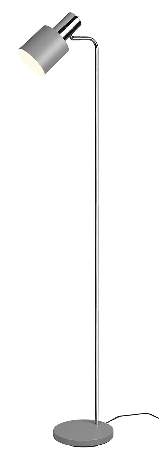 sconto Piantana da Interno Attacco E27 in Metallo GRIGIO