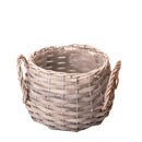 Set 4 Contenitori Decorativo 18 H 16 cm con Manici 