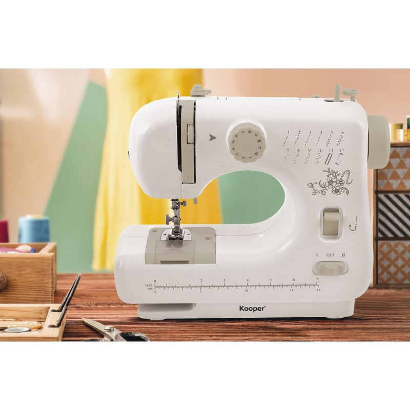 Macchina per Cucire Grande Kooper Matilda Bianco e Grigio