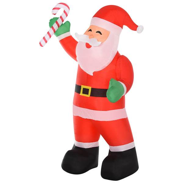 Père Noël gonflable H243 cm avec lumières LED sconto