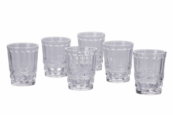 prezzo Lot de 6 Verres à Eau en Verre Transparent 240 ml Villa d'Este Home Tivoli Nobilis