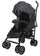 Poussette pliante Barotti Zoom pour enfants noir/gris