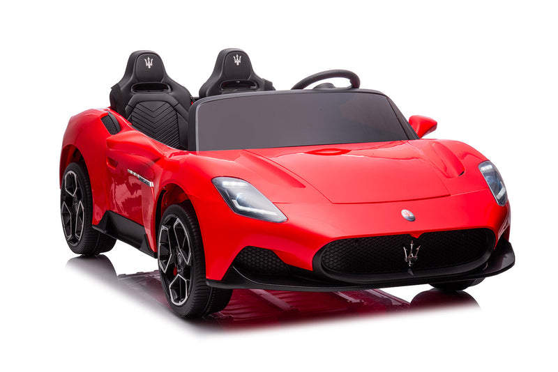 Macchina Elettrica per Bambini 12V con Licenza Maserati MC20 Rossa
