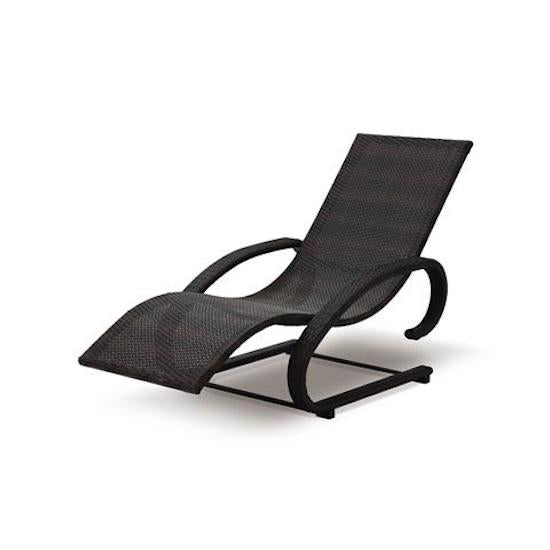 prezzo Taddei Mizar Fauteuil de jardin en rotin PVC marron